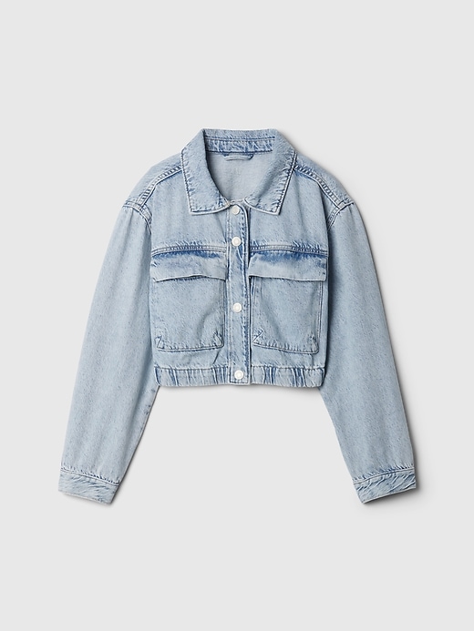 Image number 5 showing, Cropped Denim Jacket