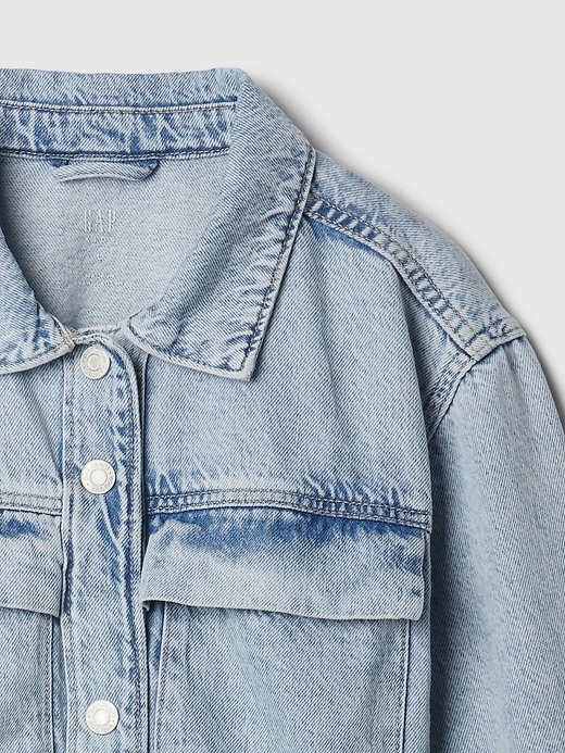 Image number 4 showing, Cropped Denim Jacket