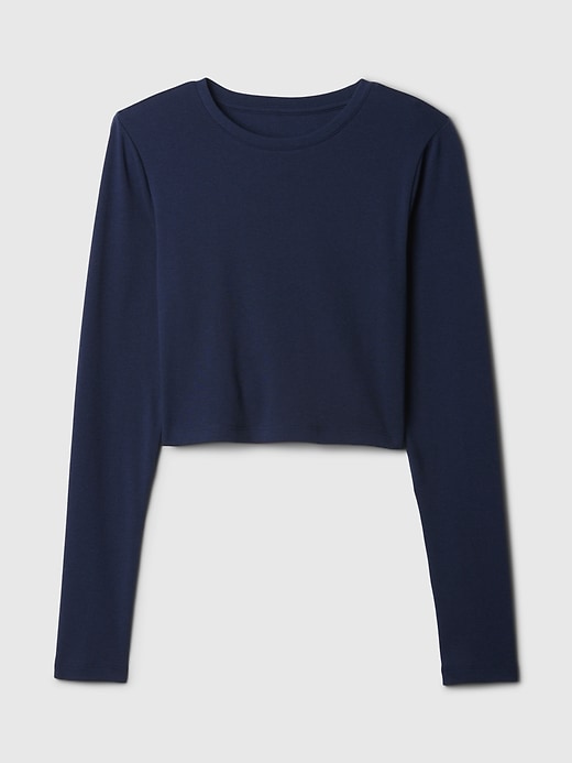 Image number 8 showing, Modern Rib Cropped T-Shirt