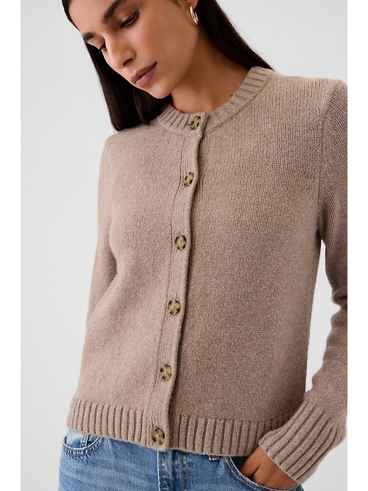 Image number 4 showing, CashSoft Cropped Cardigan