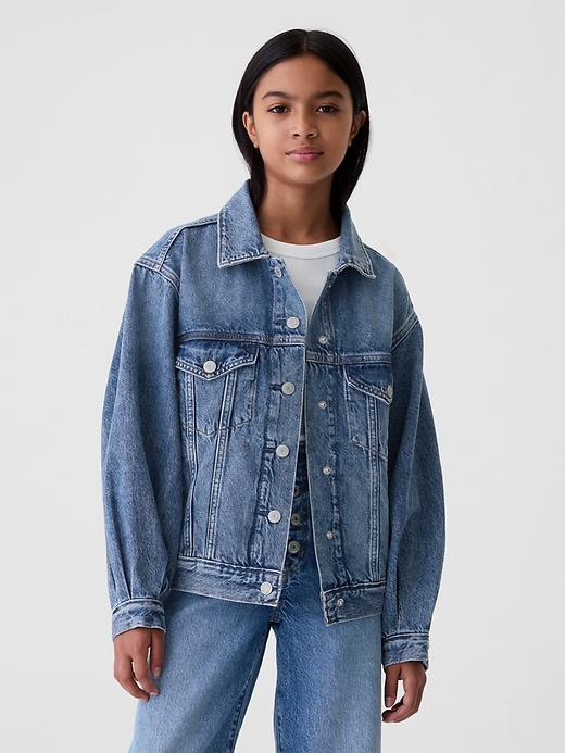 Image number 1 showing, Kids Relaxed Icon Denim Jacket