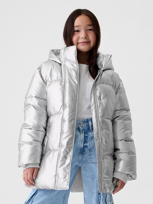 Image number 10 showing, Kids Recycled Heavyweight PrimaLoft® Puffer Jacket