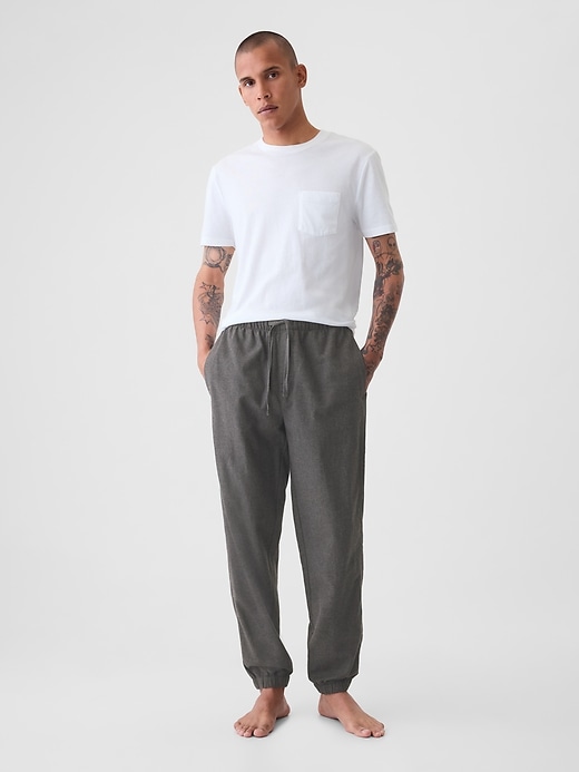 Image number 5 showing, Flannel PJ Joggers