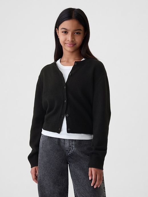 Image number 10 showing, Kids CashSoft Cropped Cardigan