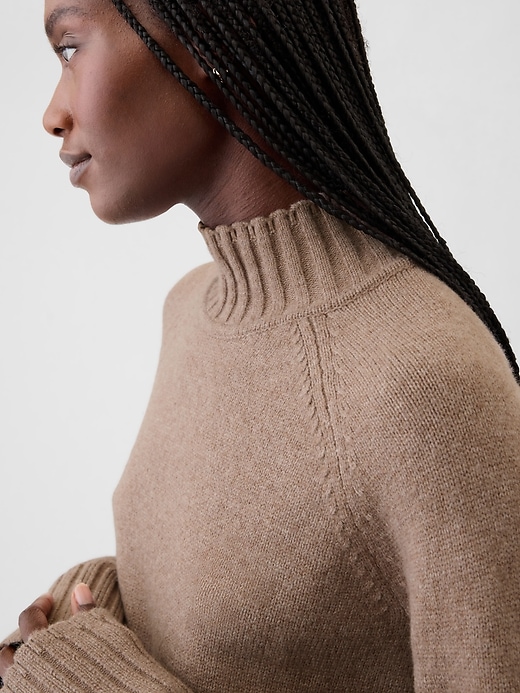 Image number 8 showing, CashSoft Turtleneck Sweater