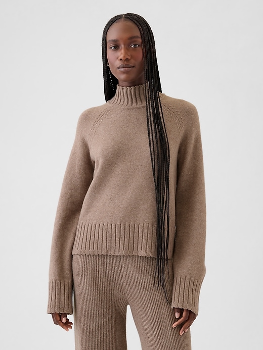 Image number 6 showing, CashSoft Turtleneck Sweater