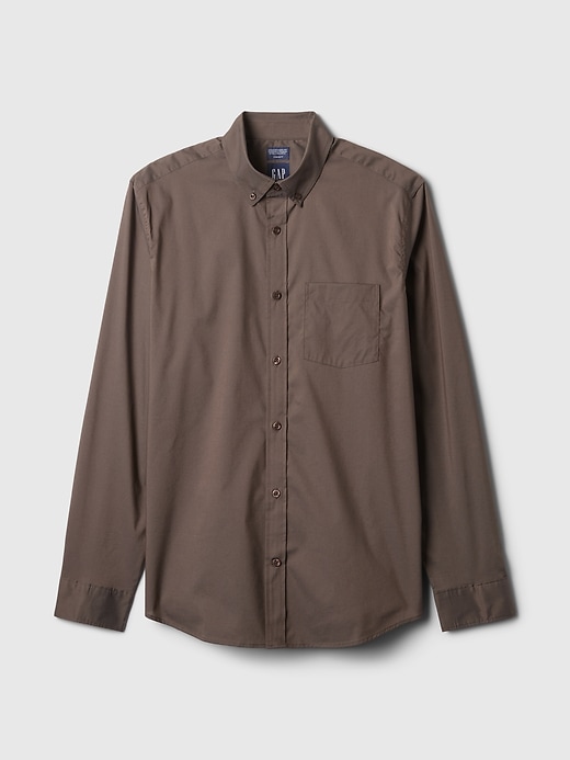 Image number 5 showing, All-Day Poplin Shirt in Standard Fit