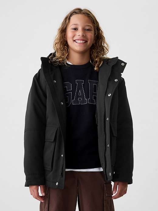 Image number 1 showing, Kids Heavyweight PrimaLoft® Parka Jacket