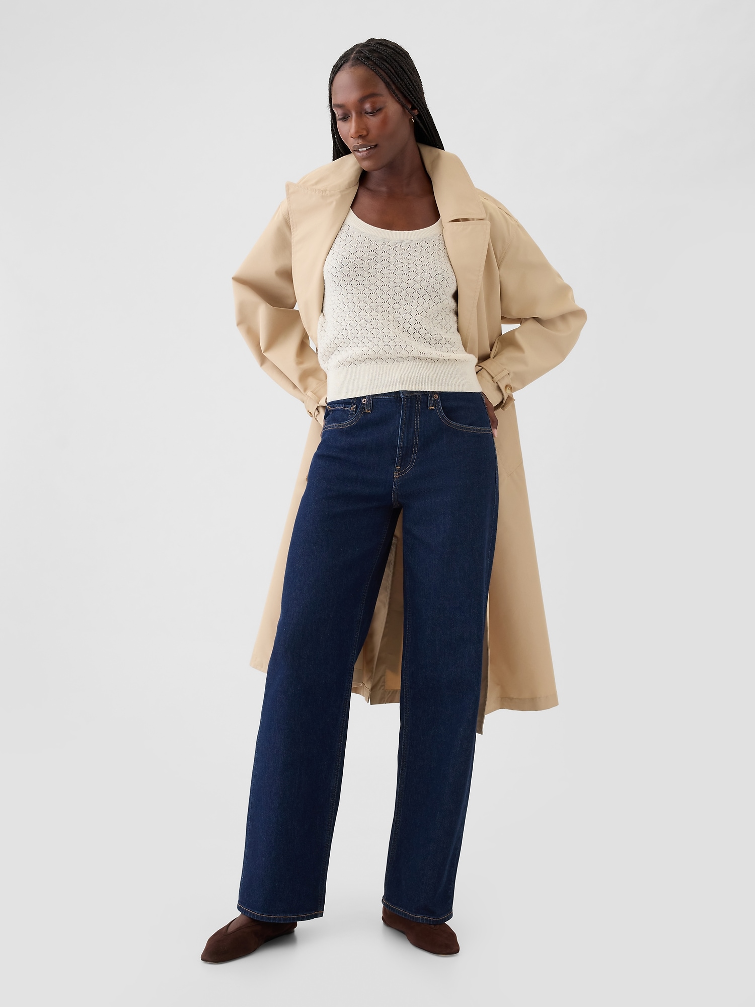 Gap pointelle sweater best sale