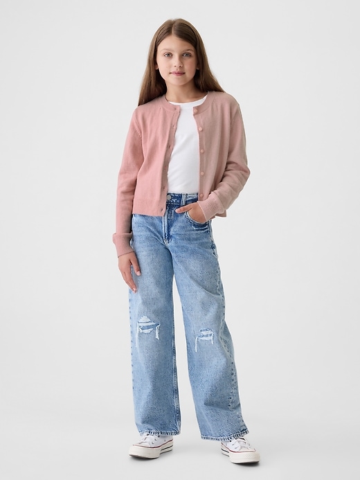 Image number 7 showing, Kids CashSoft Cropped Cardigan