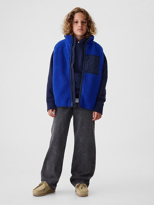 Image number 3 showing, Kids Sherpa Vest