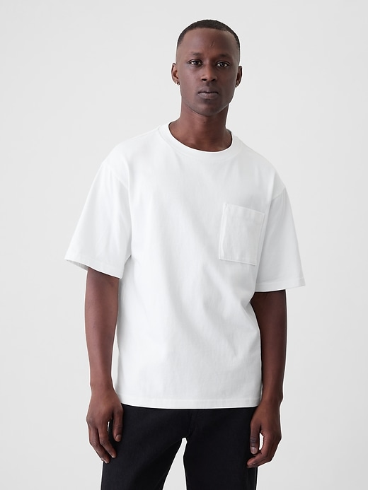 Image number 6 showing, Heavyweight Relaxed Fit Pocket T-Shirt