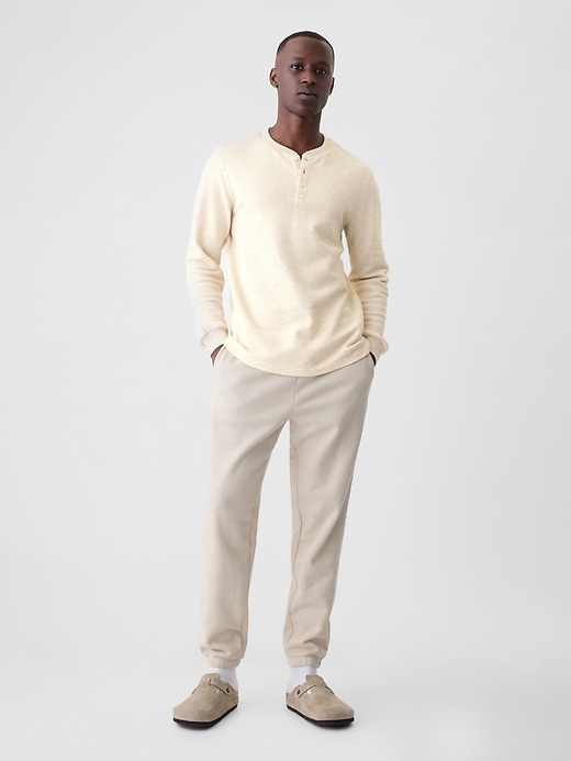 Image number 6 showing, Rib Henley PJ Shirt