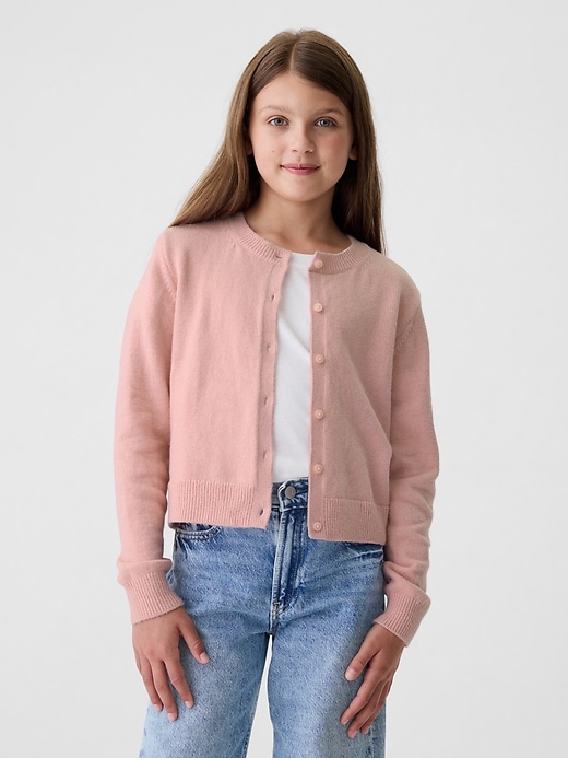 Image number 6 showing, Kids CashSoft Cropped Cardigan