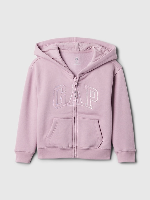 Image number 1 showing, babyGap Vintage Soft Logo Zip Hoodie