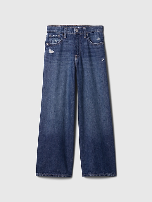 Image number 9 showing, Kids Mid Rise Baggy Jeans