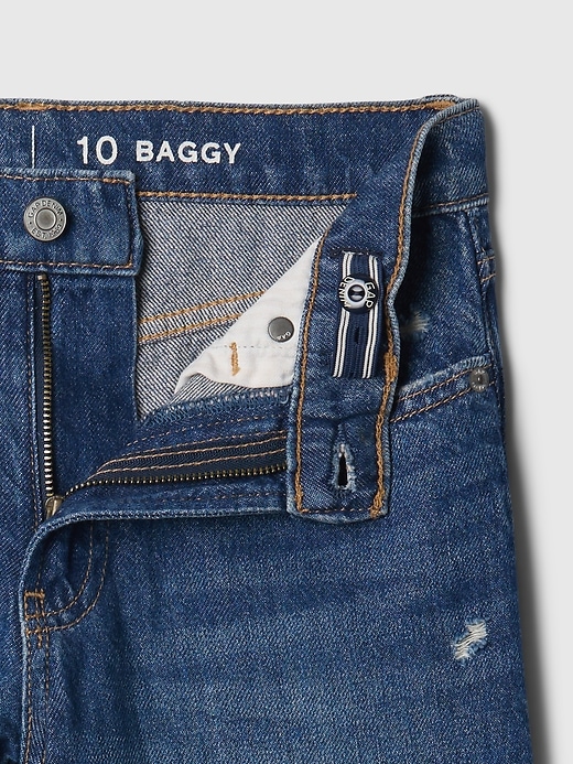 Image number 8 showing, Kids Mid Rise Baggy Jeans