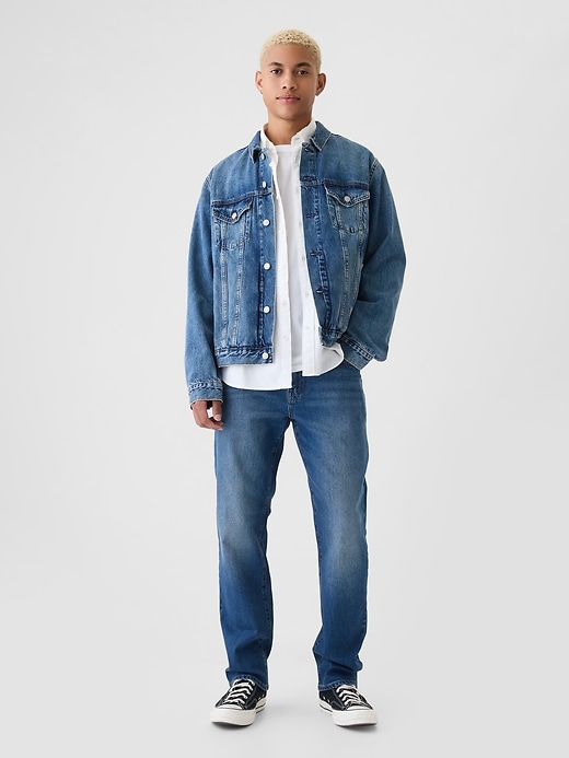 Image number 1 showing, Straight Jeans