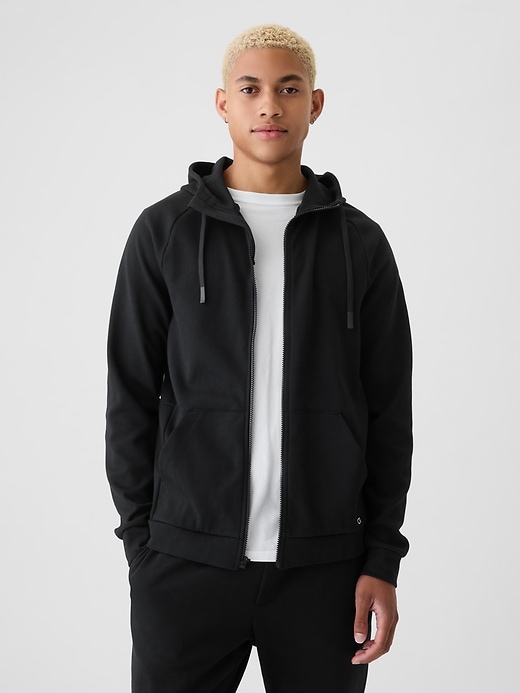 Image number 1 showing, GapFit Tech Fleece Full-Zip Hoodie