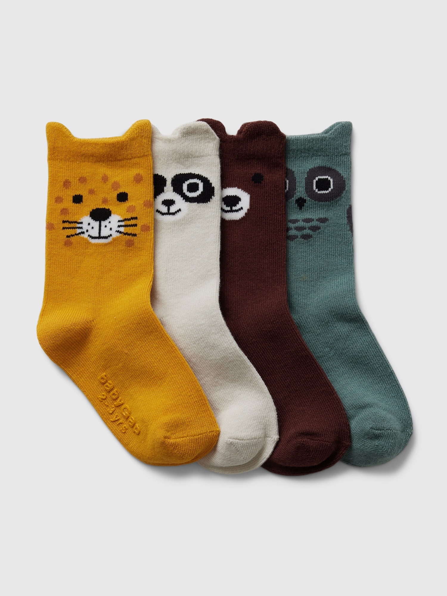 babyGap Animal Crew Socks (4-Pack)