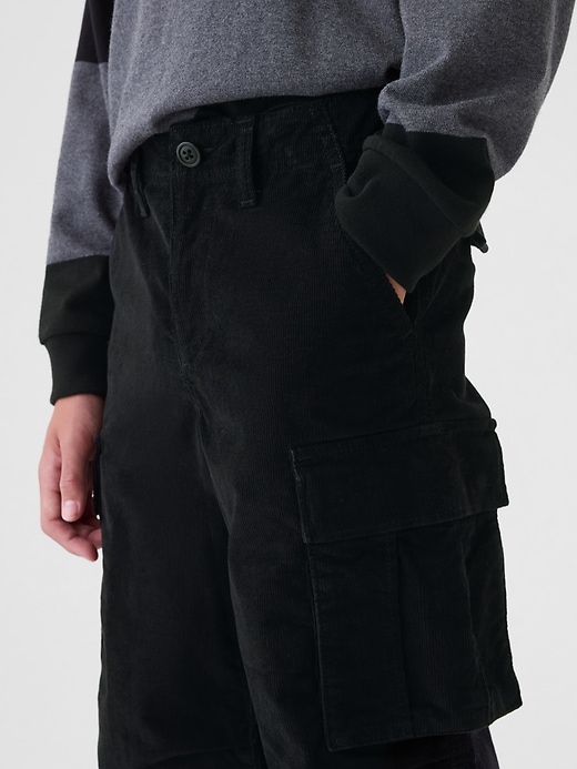 Image number 4 showing, Kids Corduroy Cargo Baggy Pants