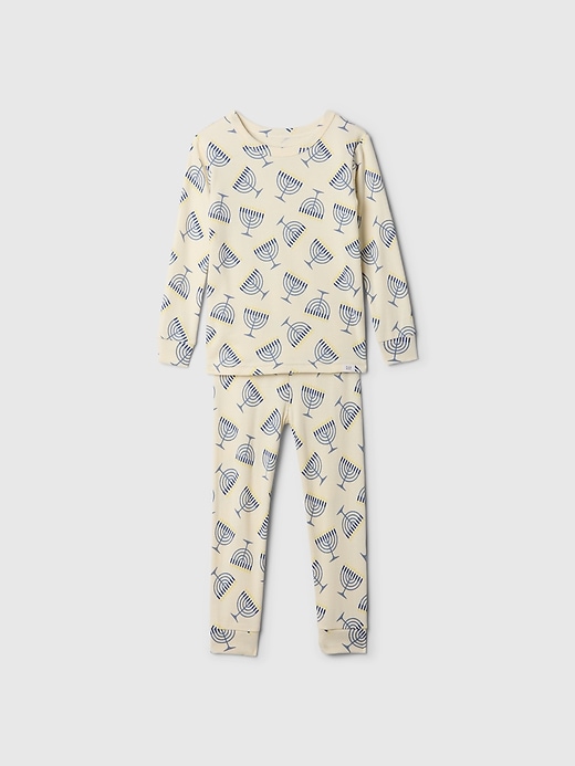 Image number 1 showing, babyGap Organic Cotton Holiday PJ Set