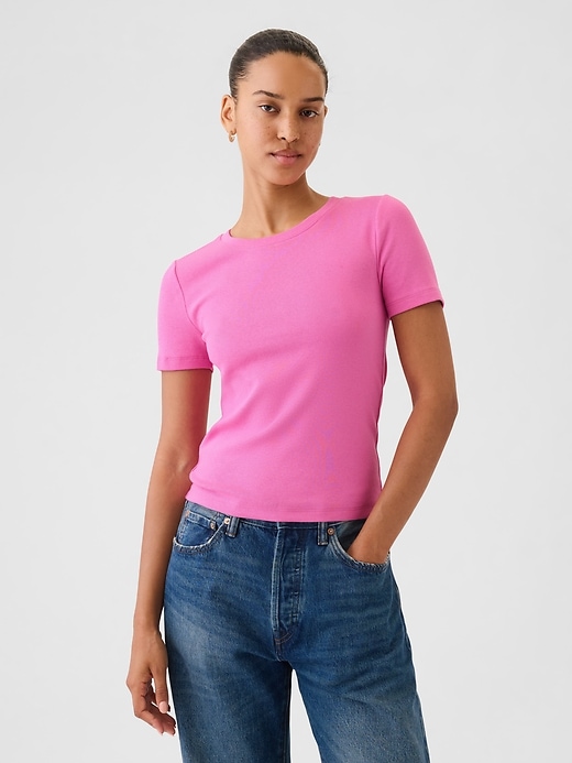 Image number 8 showing, Modern Cropped T-Shirt