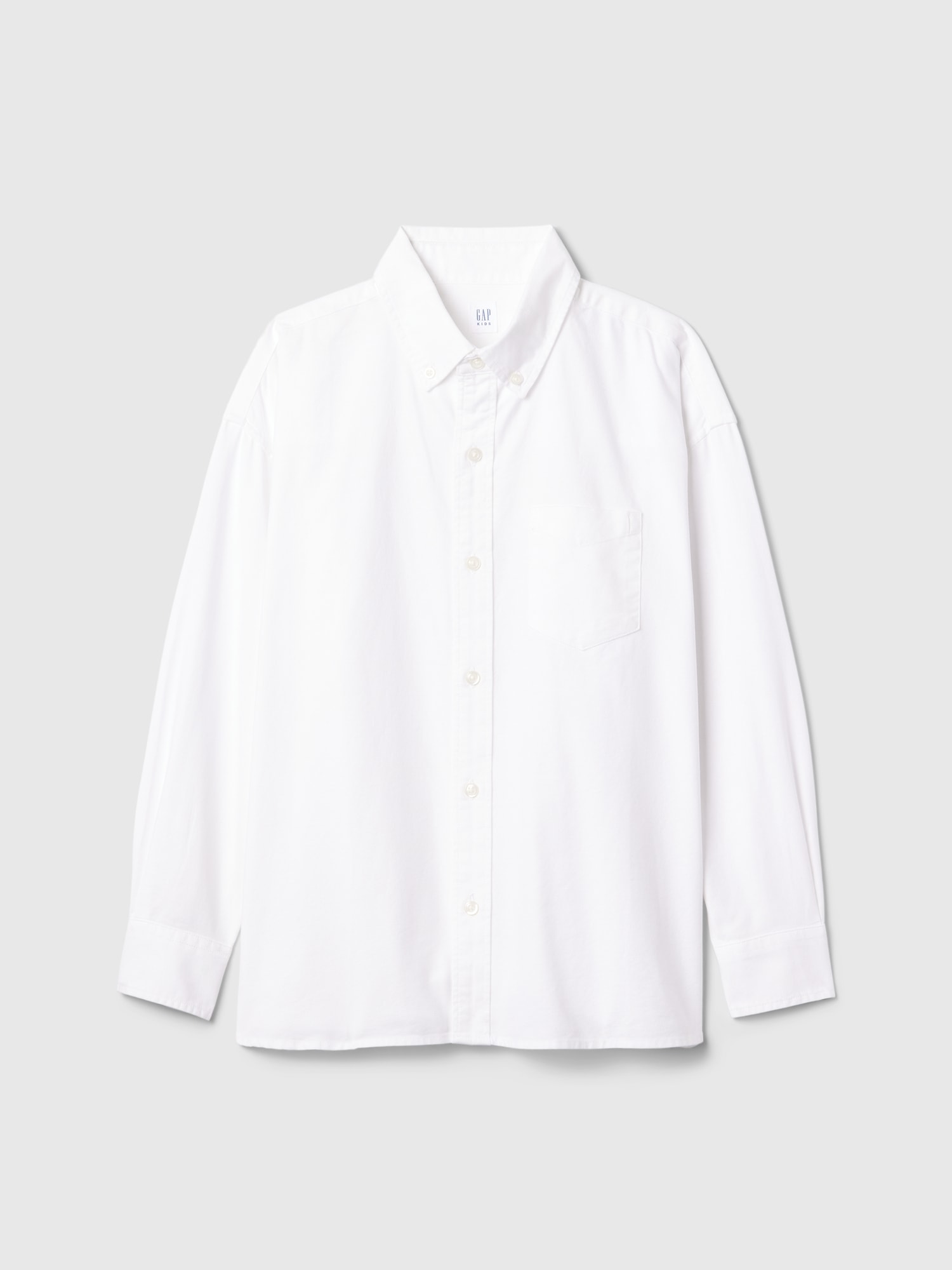 Kids Oversized Oxford Shirt