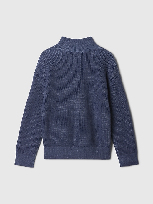 Image number 2 showing, babyGap Quarter-Zip Sweater Pullover