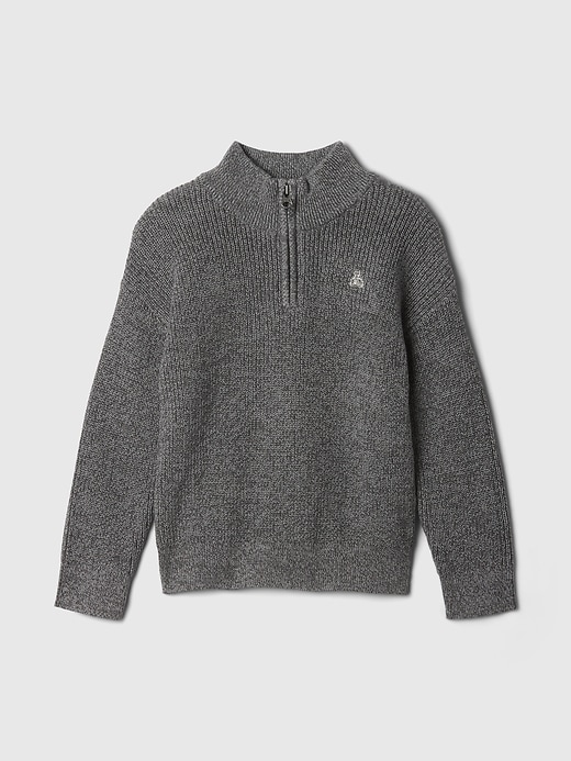 Image number 3 showing, babyGap Quarter-Zip Sweater Pullover