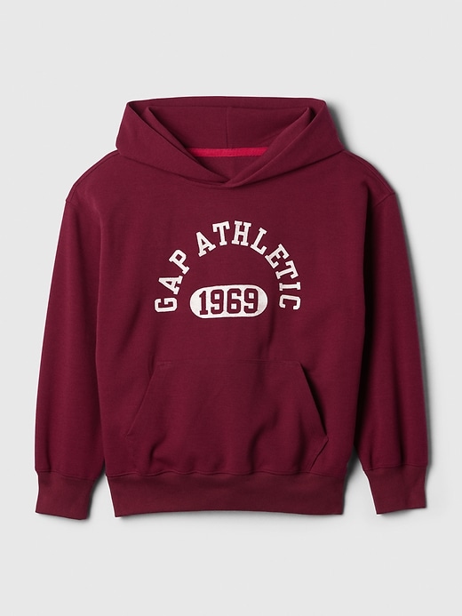 Image number 1 showing, Kids Vintage Soft Gap Athletic Logo Hoodie