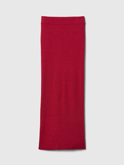 Image number 4 showing, CashSoft Rib Maxi Sweater Skirt