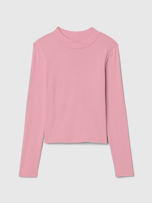 Image number 4 showing, Kids Rib Mockneck T-Shirt