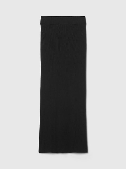 Image number 4 showing, CashSoft Rib Maxi Sweater Skirt