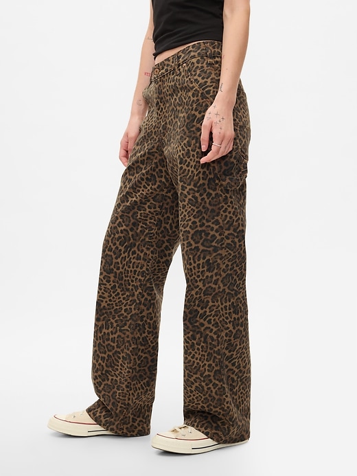 Image number 10 showing, Mid Rise Corduroy '90s Loose Cargo Pants