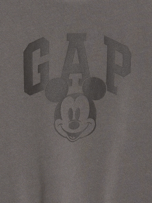 L'image numéro 4 présente Chandail en coton ouaté court Vintage doux à logo Mickey Mouse de Gap × Disney pour enfant