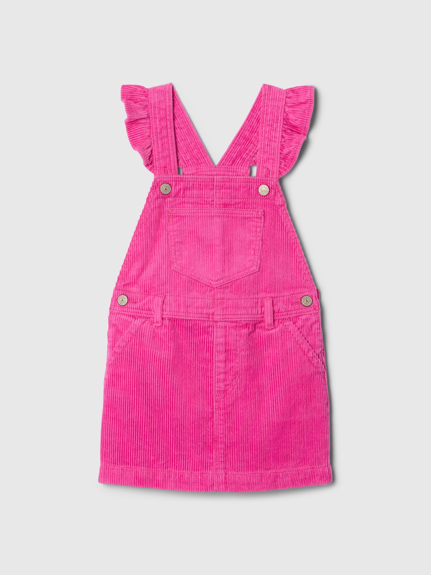 Toddler Girls Corduroy Flutter Skirtall by Gap Pink Size 3 YRS