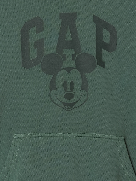 L'image numéro 4 présente Chandail à capuchon Vintage doux à logo Mickey Mouse de Gap × Disney pour enfant