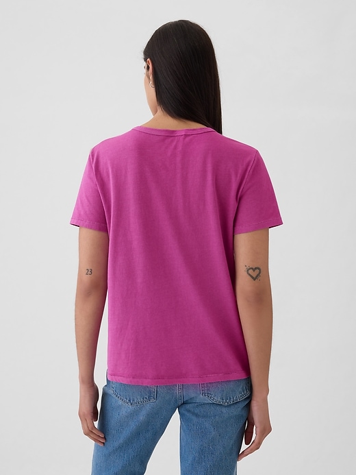 Image number 2 showing, Organic Cotton Vintage T-Shirt