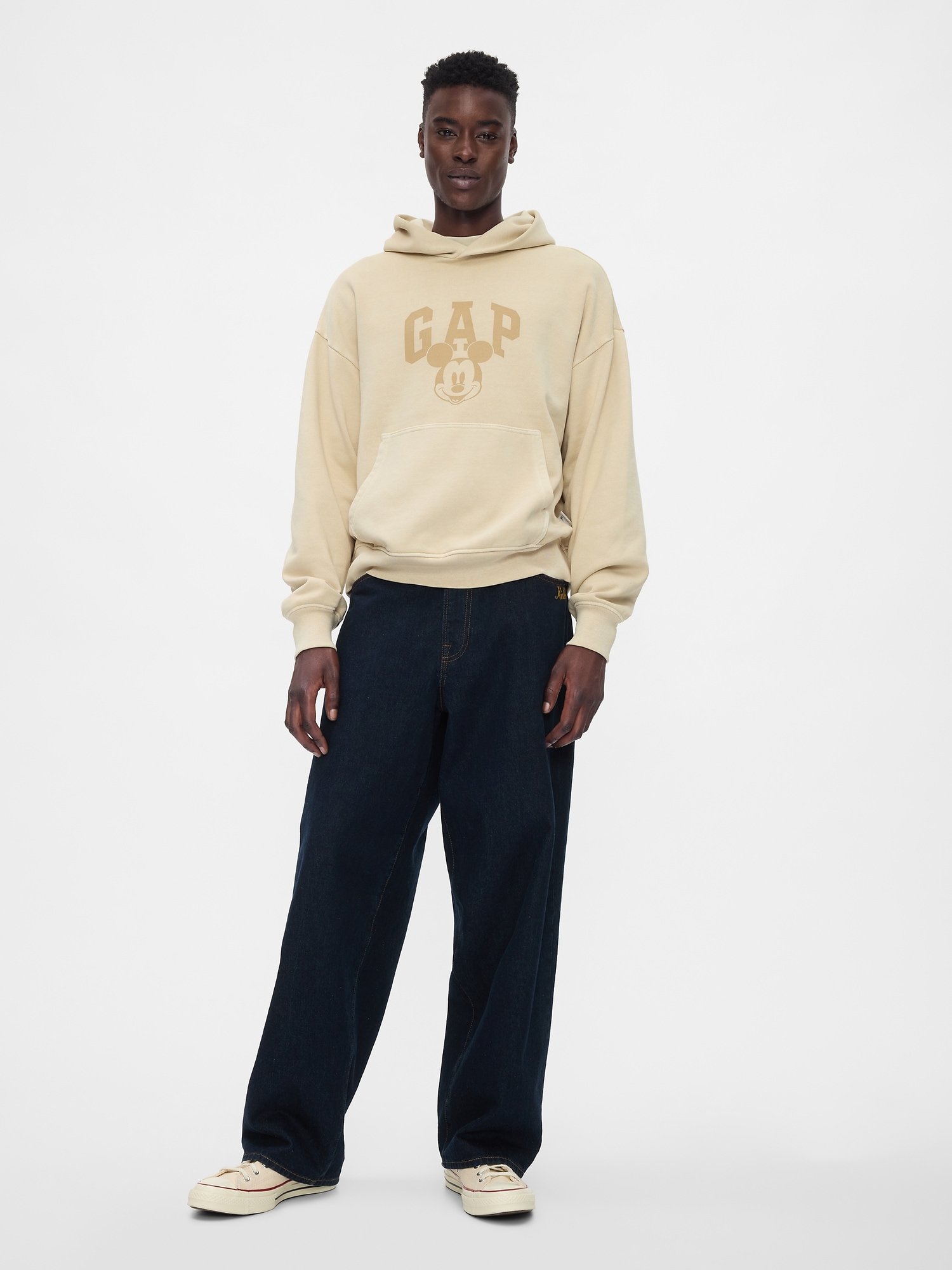 Gap × Mickey Mouse Logo Hoodie