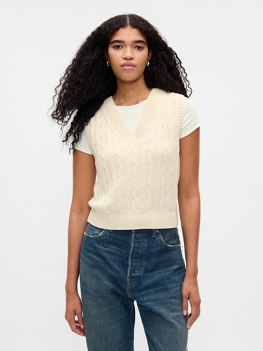 Image number 10 showing, Oversized Sweater Vest