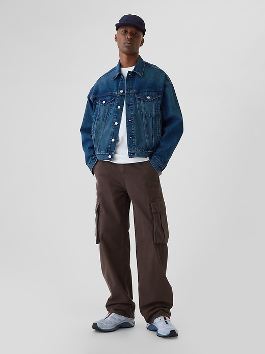 Image number 1 showing, 90s Loose Cargo Jeans