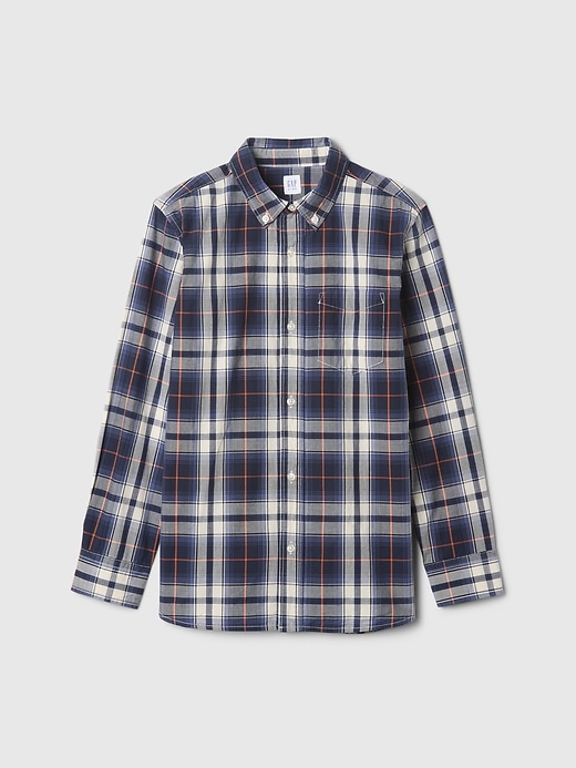 Image number 5 showing, Kids Organic Cotton Poplin Shirt