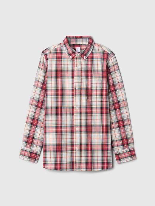 Image number 9 showing, Kids Organic Cotton Poplin Shirt