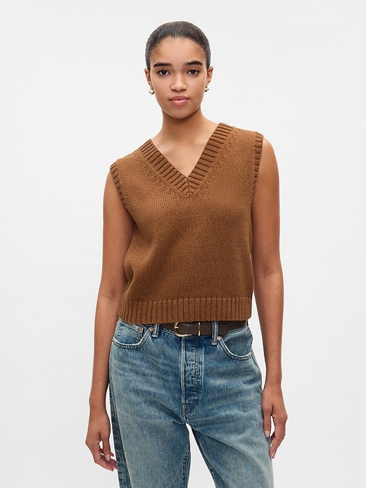 Image number 7 showing, Oversized Sweater Vest