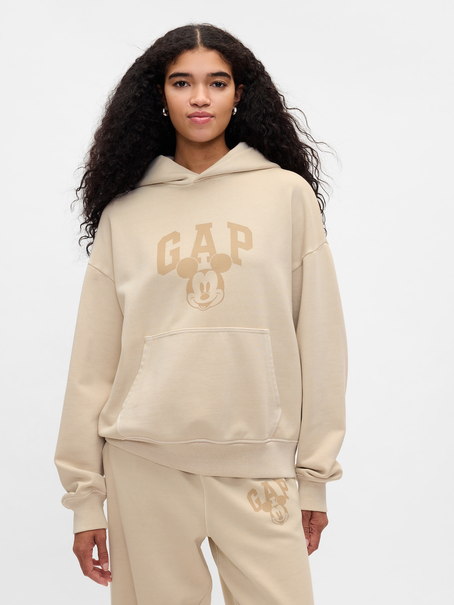 Gap × Mickey Mouse Logo Hoodie