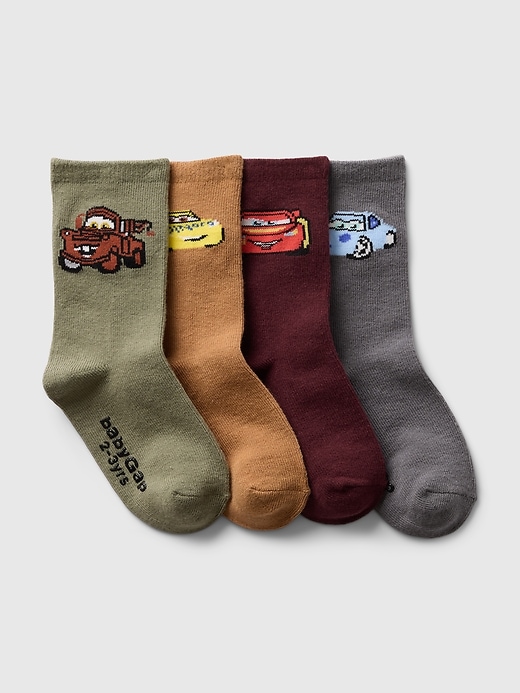 Voir une image plus grande du produit 1 de 1. Chaussettes Les Bagnoles de Disney &#124 babyGap (paquet de 4 paires)