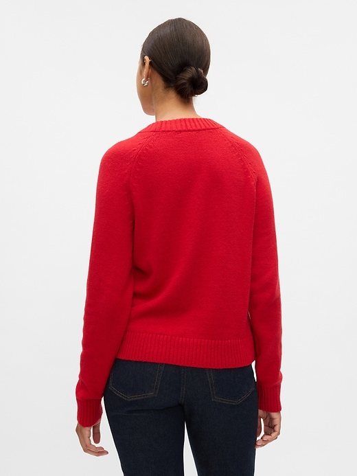 Image number 2 showing, CashSoft Crewneck Sweater