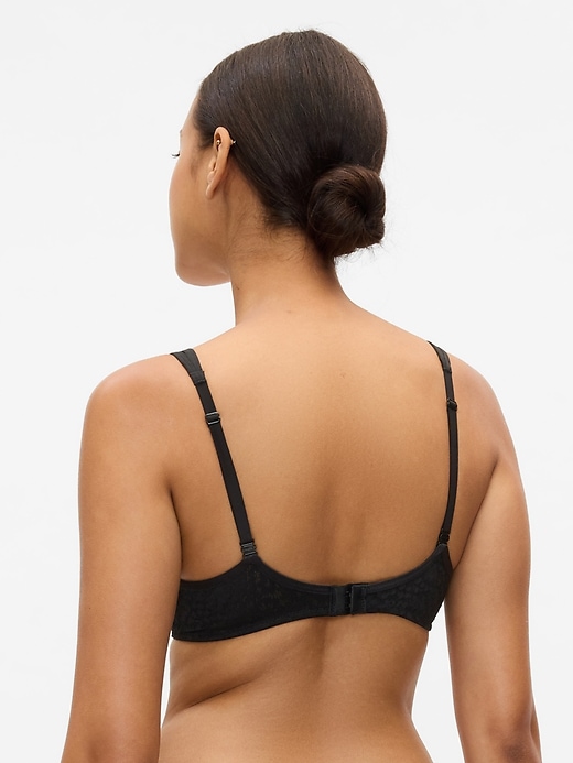 Image number 2 showing, Lace Unlined Semi-Demi Bra