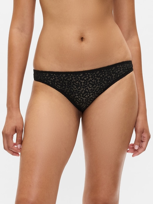 Image number 4 showing, Lace Thong